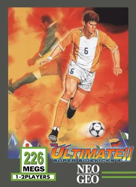 Ultimate 11 - The SNK Football Championship / Tokuten Ou - Honoo no Libero, The box cover front